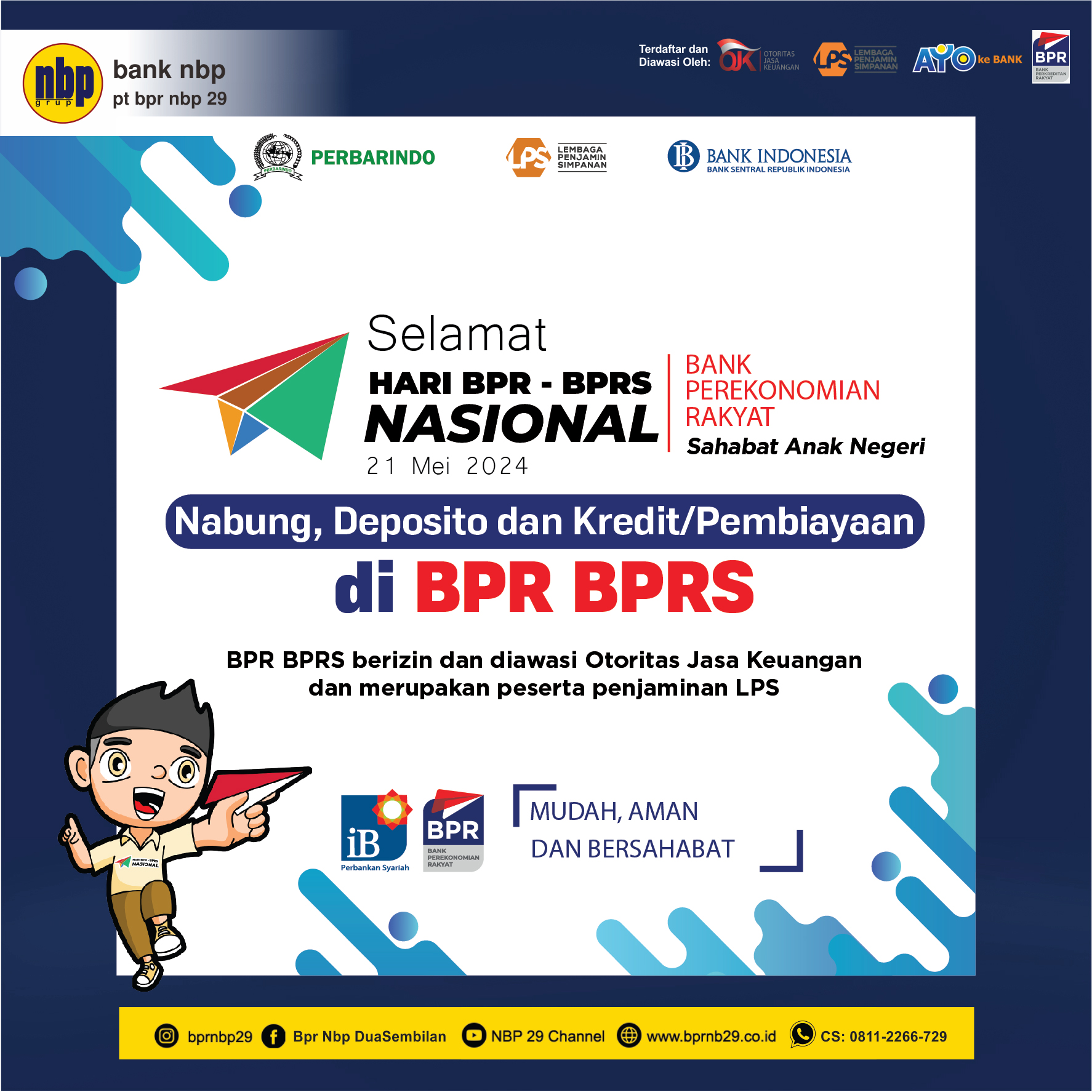 Selamat Hari BPR BPRS Nasional 2024