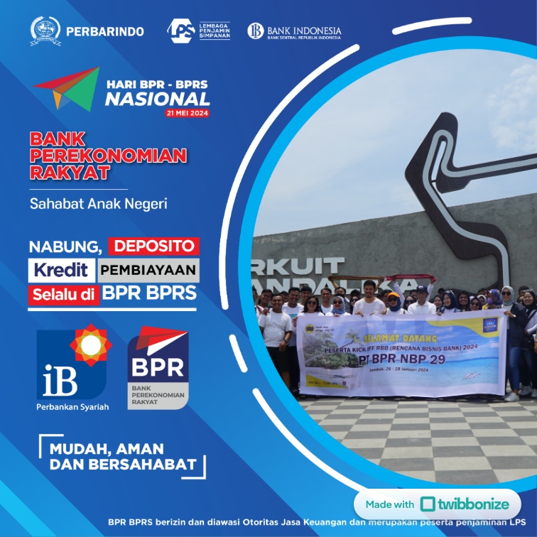 Dalam Rangka Hari BPR BPRS 2024: Lomba Foto dengan Twibbon
